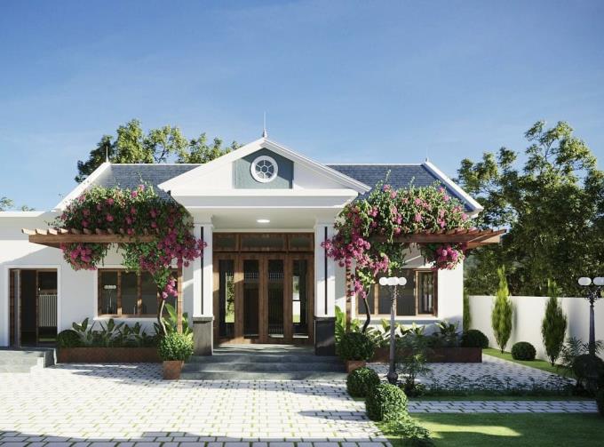 Nhà cấp 4 - Mẫu 1687