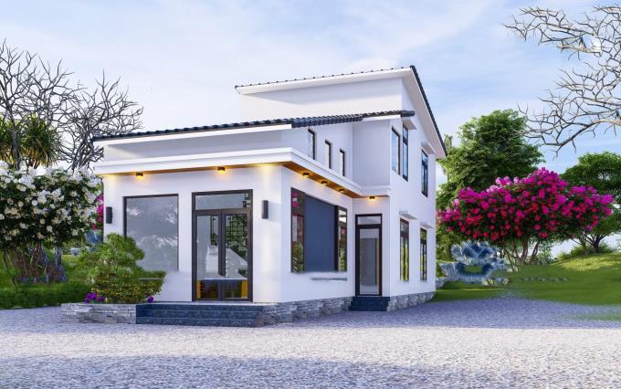 Nhà cấp 4 - Mẫu 1690