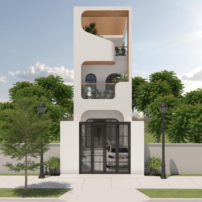 Nhà phố - Mẫu 1678