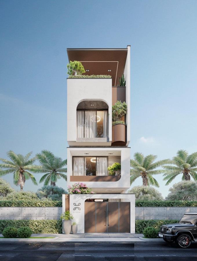 Nhà phố - Mẫu 1686