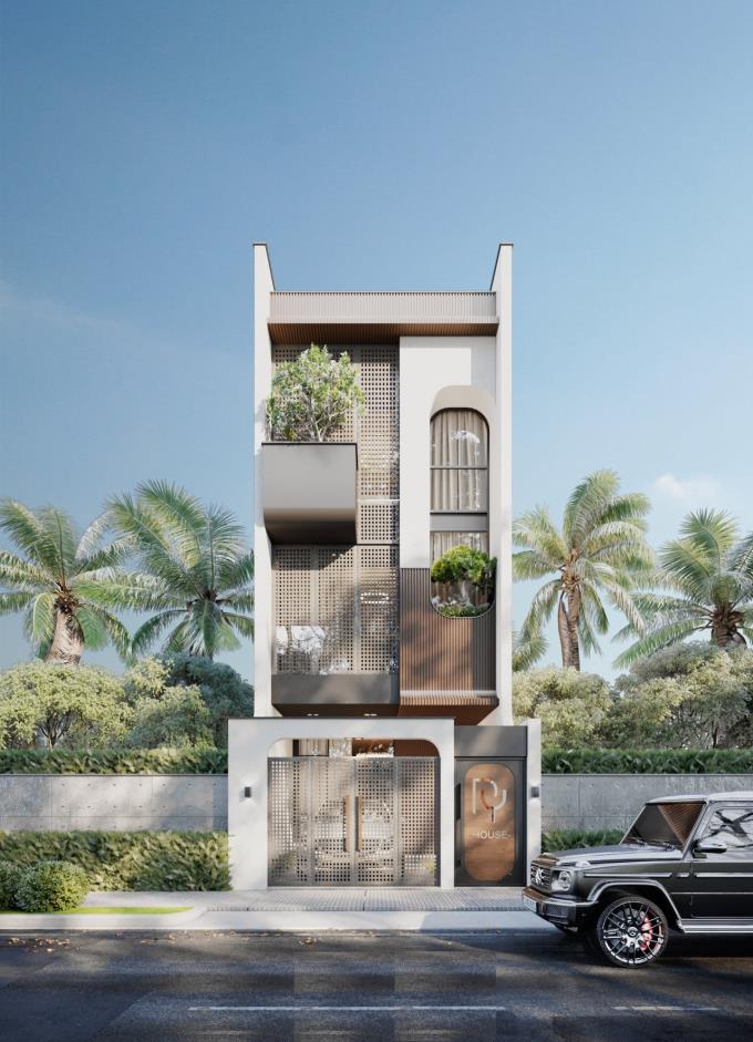 Nhà phố - Mẫu 1688