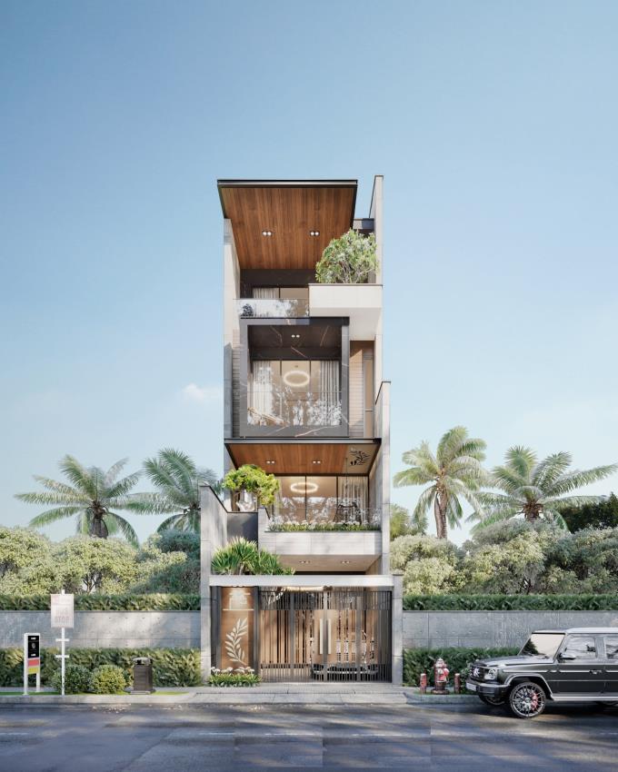 Nhà phố - Mẫu 1689