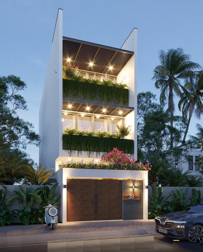 Nhà phố - Mẫu 1690